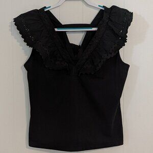 Marc New York Ruffle Blouse